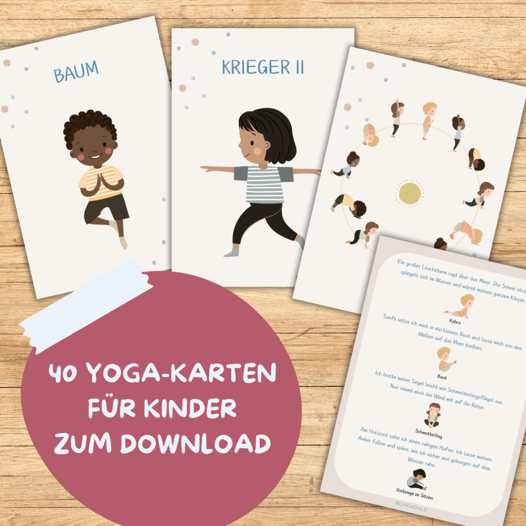 Yoga Karten für Kinder