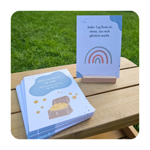 Affirmationskarten für Kinder zum Download als Geschenkidee mit Mehrwert