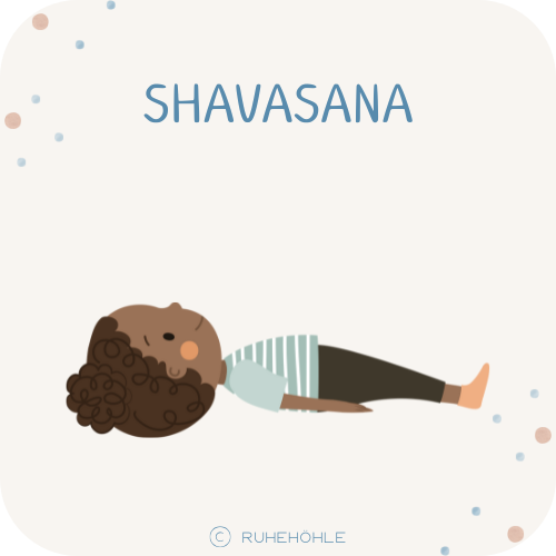 Shavasana Yoga für Kinder Shavasana Yoga für Kinder