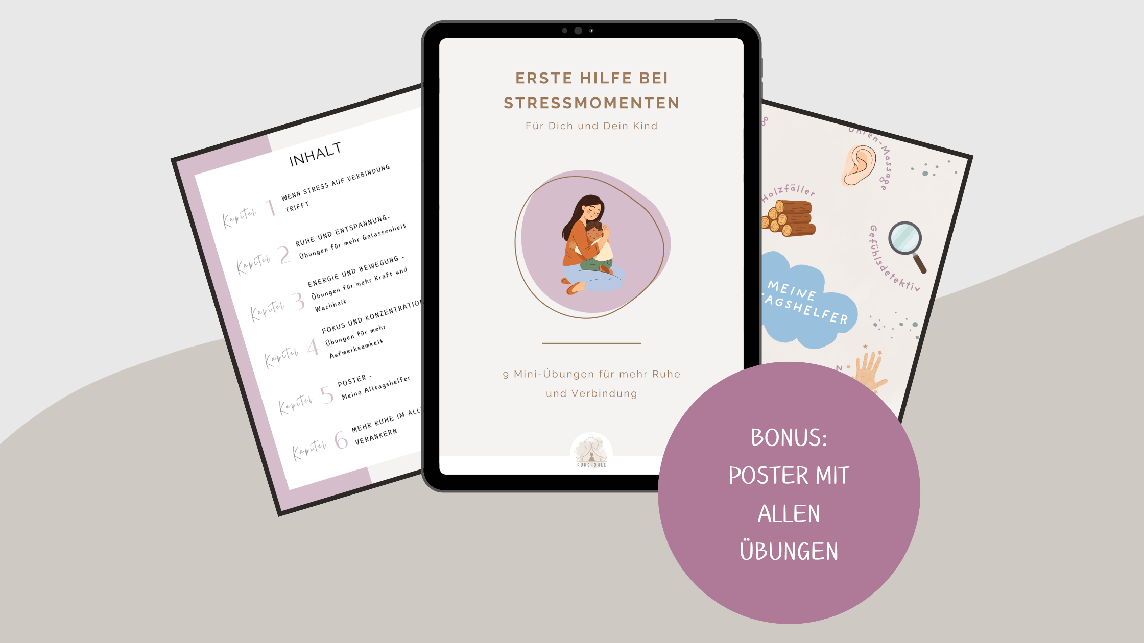 Download E-Book: Hilfe bei Stressmomenten für dich und dein Kind