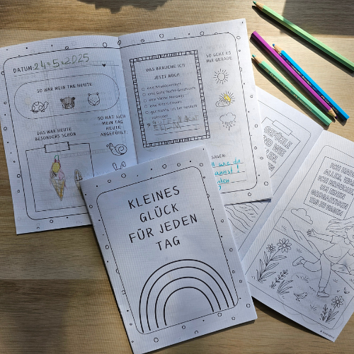 Ruhehöhle Journaling mit Kind